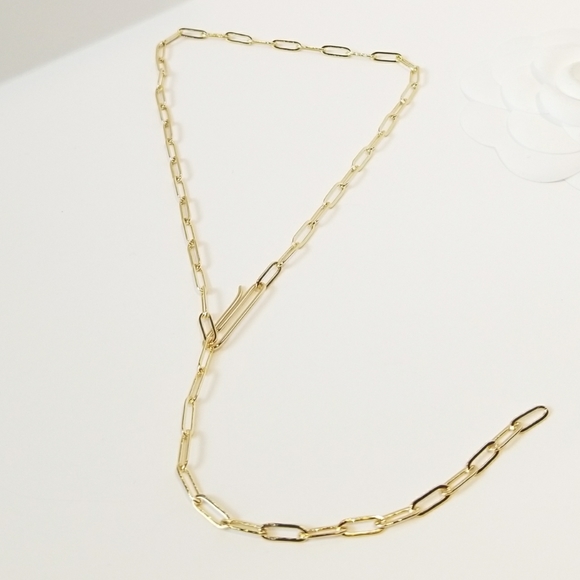 Jewelry - NEW Dainty Paper Clip Chain Necklace Choker